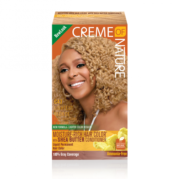 CREME OF NATURE C43 LIGHTEST BLONDE AMMONIA-FREE