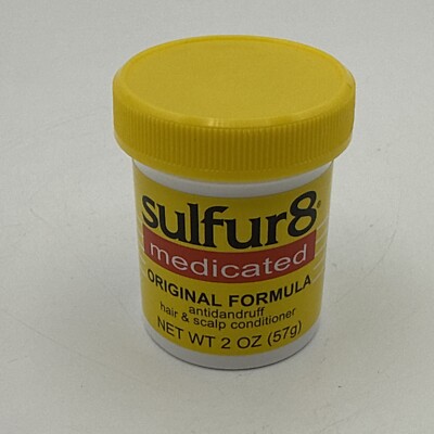 SULFUR8 Medicated Original Hair and Scalp Conditioner  2 OZ