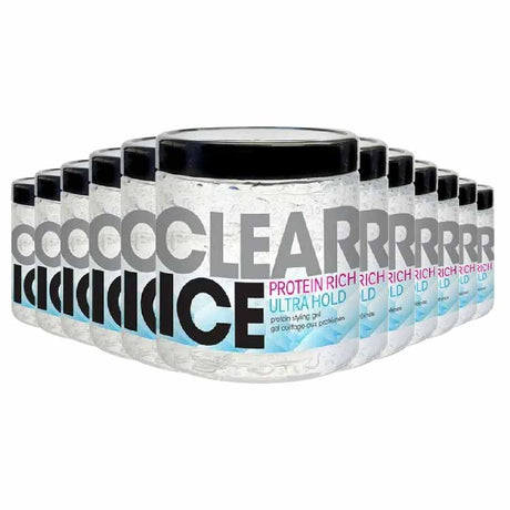 AMPRO PRO STYL PROTEIN GEL 8oz CLEAR ICE