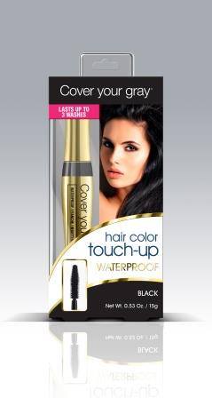 COVER YOUR GRAY HAIR COLOR TOUCH-UP WATERPROOF BLACK