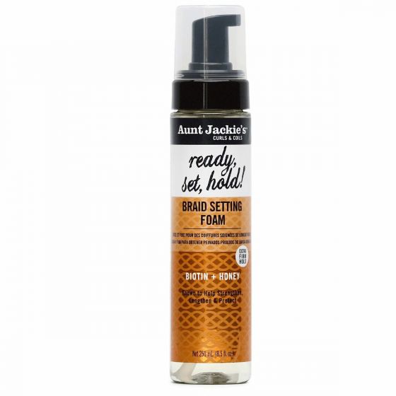 AUNT J BIOTIN & HONEY BRAID SETTING FOAM
