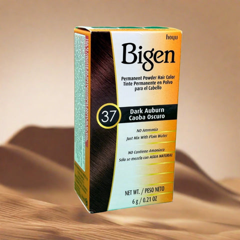 BIGEN PERMANENT POWDER 37 DARK AUBURN