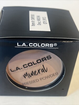 L.A. COLORS MINERAL PRESSED POWDER MOCHA