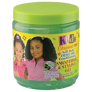AFRICA'S BEST KIDS OLIVE OIL   SMOOTHING & STYLING GEL 15 OZ