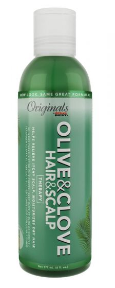 AFRICA'S BEST LIQUID 6 OZ OLIVE& CLOVE OIL THERAPY