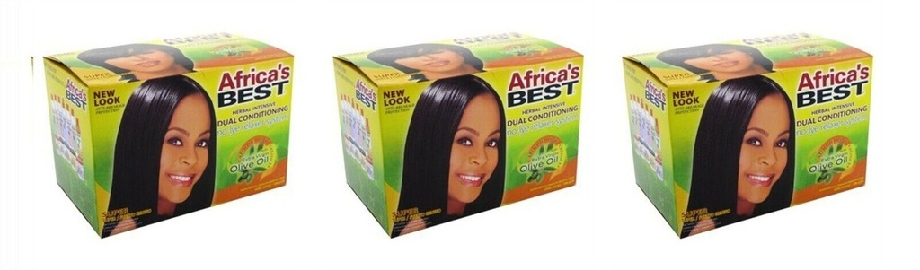AFRICA'S BEST NO LYE RELAXER   KIT SUPER