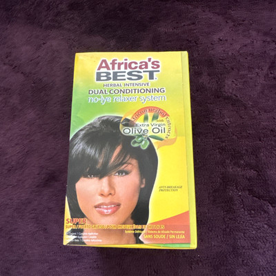AFRICA'S BEST NO LYE RELAXER   KIT REGULAR