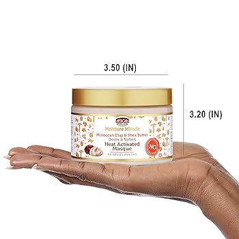 AFRICAN PRIDE MOISTURE MIRACLE MASQUE 12oz (CS/6)