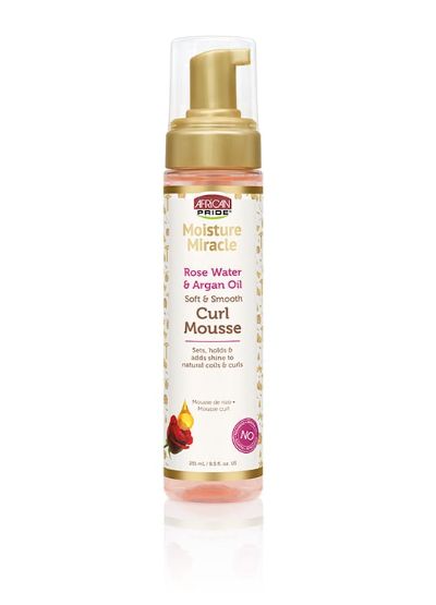 AFRICAN PRIDE MOISTURE MIRACLE CURL MOUSSE 6oz (CS/6)