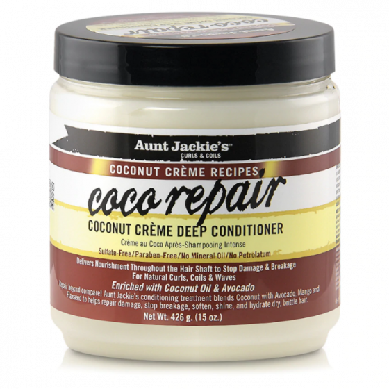 AUNT JACKIE'S COCO CREME DEEP  CONDITIONER 15 OZ (CS/6)