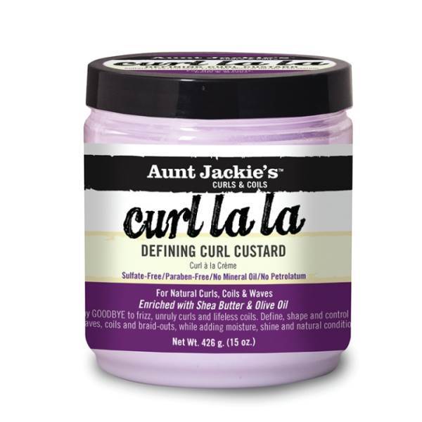 AUNT JACKIE'S CURL LA LA       CUSTARD 15 OZ