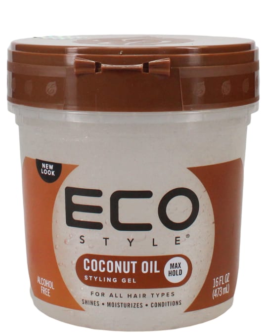 ECOSTYLE STYLING GEL COCONUT   16 OZ (CS/6)                  *