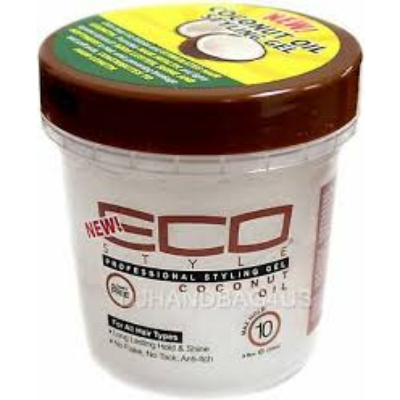 ECOSTYLE STYLING GEL COCONUT   8 OZ (CS/24)                  *