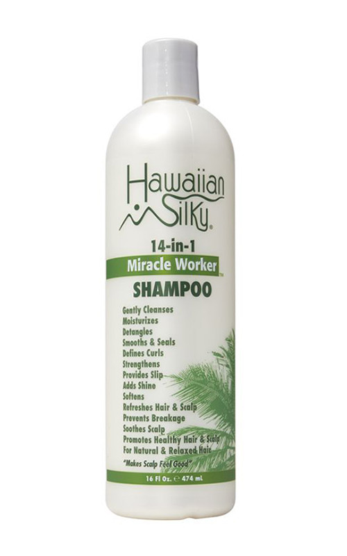 HAWAIIAN SILKY MIRACLE WORKER  16 oz SHAMPOO       