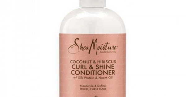 SHEA MOISTURE COCONUT &HIBISCUSCURL&SHINE CONDITION13oz(cs/4)*