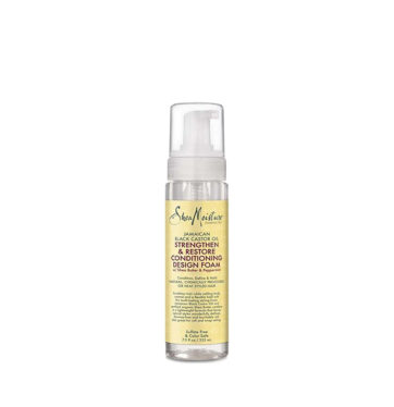 SHEA MOISTURE JAMAICAN BLACK   CASTOR OIL FOAM 7.5 oz (DL/3) *