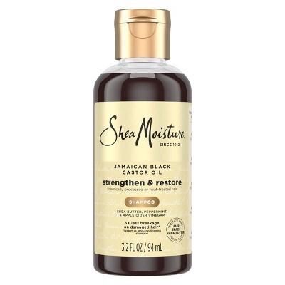 SHEA MOISTURE TRAVEL JAMAICAN  BLACK CASTOROIL REPLE SH 3.2oz*