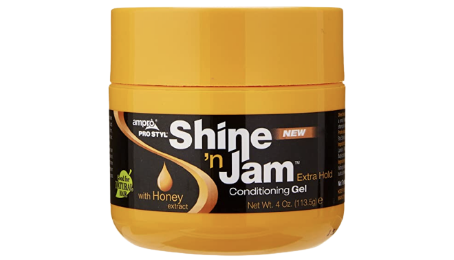 SHINE'N JAM GEL  EXTRA HOLD JAUNE 113.5g