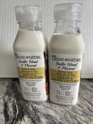 CREME OF NATURE MANGO & SHEA BUTTER Ultra-Moisture Leave-In Conditioner 12oz