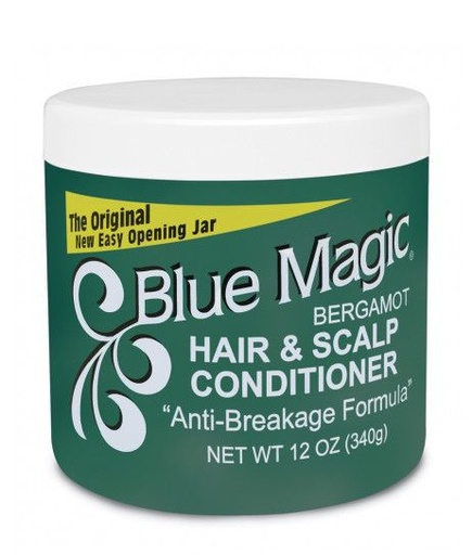 [075610161106] BLUE MAGIC BERGAMOT Hair & Scalp Conditioner 340G