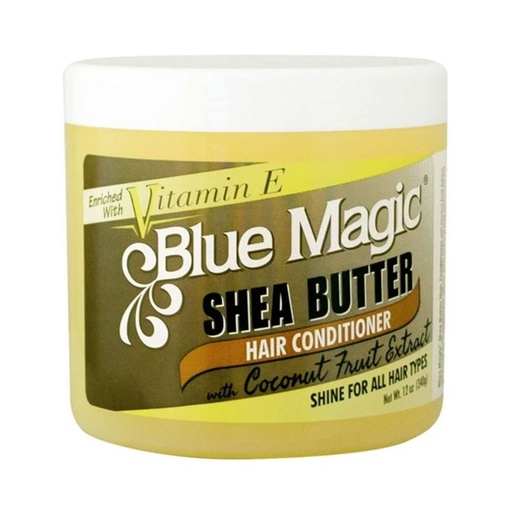 [075610175103] BLUE MAGIC SHEA BUTTER HAIR CONDITIONER 12 OZ