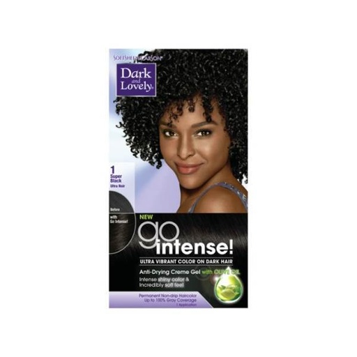 [CR8690] DARK & LOVELY GO INTENSE SUPER BLACK 1