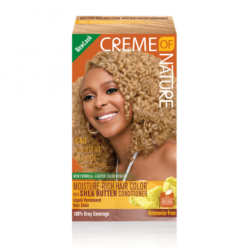 [075724640405] CREME OF NATURE C43 LIGHTEST BLONDE AMMONIA-FREE