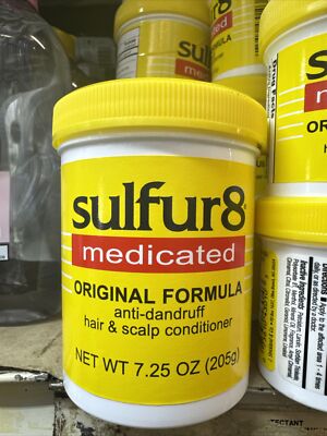[ST432] SULFUR8 Medicated Original Hair and Scalp Conditioner  7.25 OZ