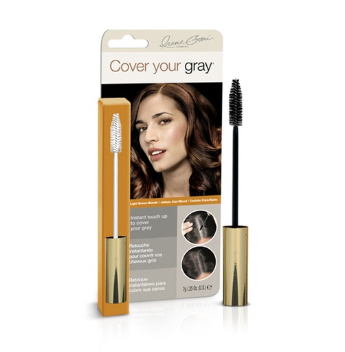 [IRE5068IG] COVER YOUR GRAY MASCARA WITH CASTOR OIL DARK BROWN