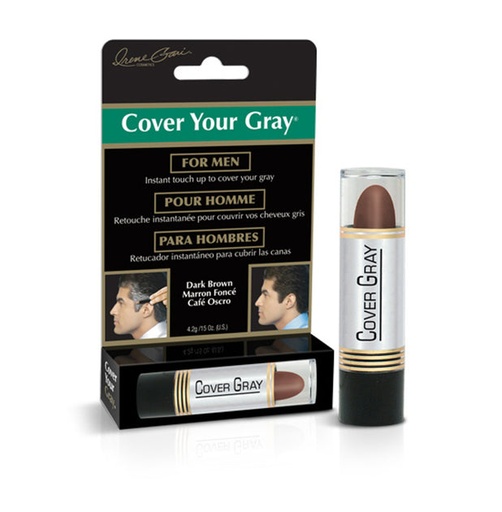 [021959071675] COVER YOUR GRAY FOR MEN STICK JET BLACK