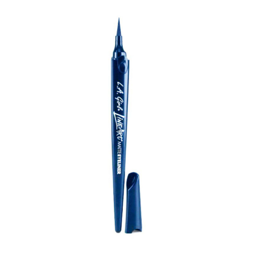 [081555227142] L.A GIRL MATTE EYELINER PEN BLEU