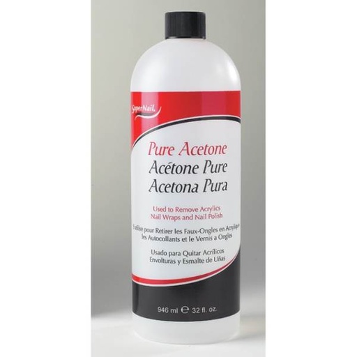 [073930314806] SUPER NAIL ACÉTONE PURE 946ML