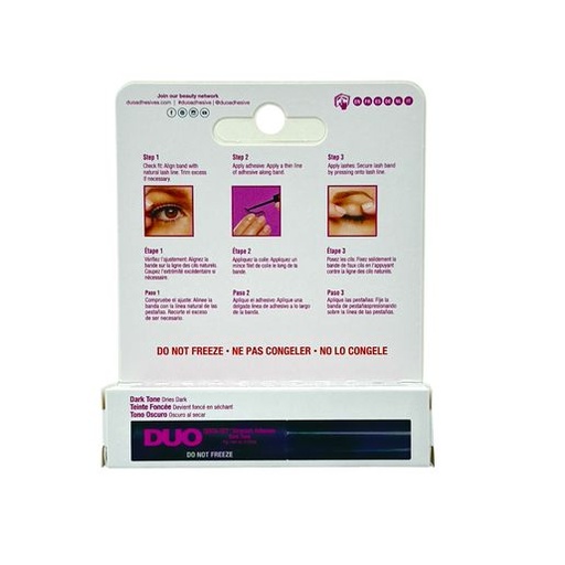 [AI67582] ARDELL DUO STRIP ADHESIVES QUICK-SET DARK