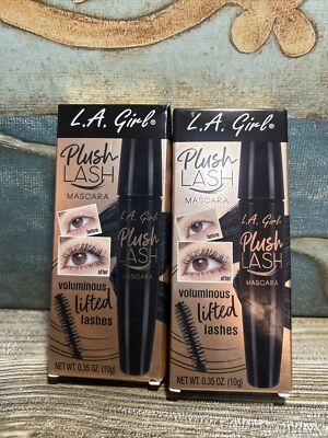 [081555226589] L.A GIRL PLUSH LASH-MASCARA & GEL LINER