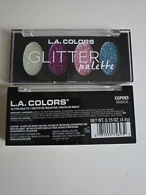 [081555756932] L.A. COLORS GLITTER PALETTE MAGICAL 