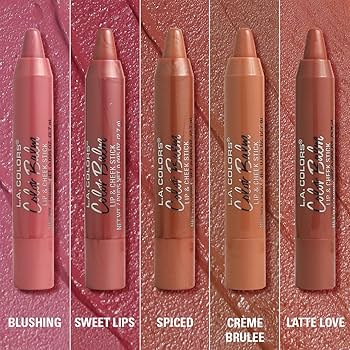 [081555767037] L.A. COLORS COLOR BALM LATTE LOVE