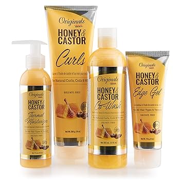 [08521091] AFRICA'S BEST HONEY & CASTOR   EDGE GEL 4 OZ