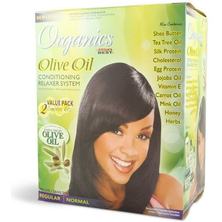 [08524601] AFRICA'S BEST OLIVE OIL RELAXERKIT (2 AP) REGULAR (cs/6)     *