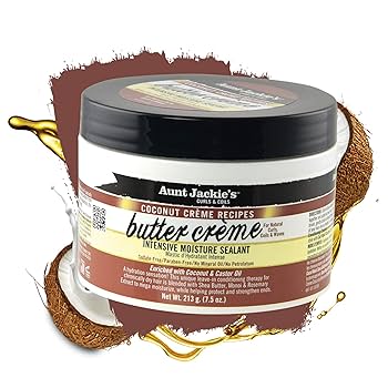 [08568707] AUNT JACKIE'S COCO CREME       BUTTER CREME 7.5 OZ (CS/6)