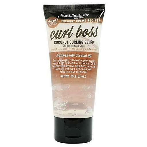 [08568603] AUNT JACKIE'S COCO CREME CURL  BOSS GEL 3 OZ (DL/6)