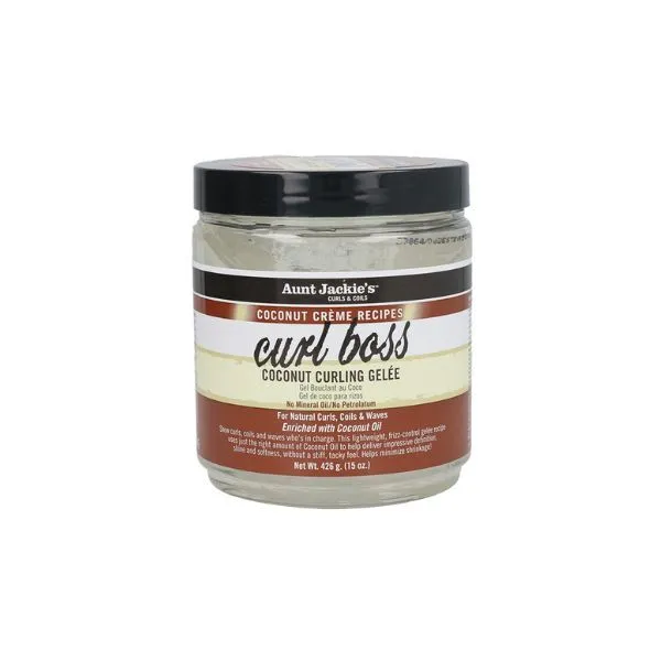 [08568615] AUNT JACKIE'S COCO CREME CURL  BOSS GEL 15 OZ (CS/6)
