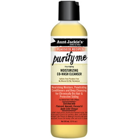 [08567612] AUNT JACKIE'S FLAXSEED PURIFY  ME CO-WASH 12 OZ
