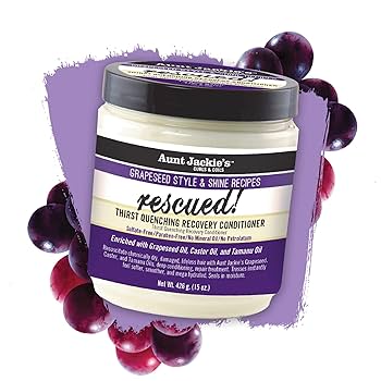 [08565715] AUNT JACKIE'S GRAPESEED RESCUEDCONDITIONER 15 OZ (CS/6)