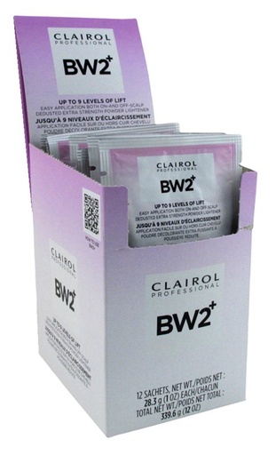 [CL92565] BW2 POWDER BLEACH PACKETTE 1 oz(DL/12ea)            
