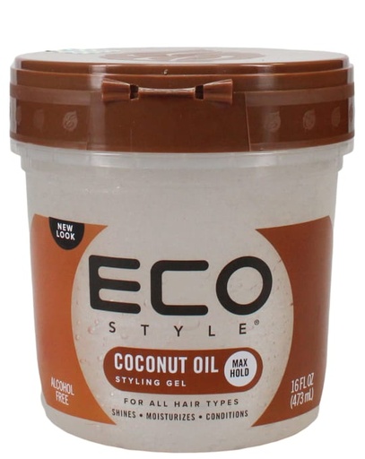 [05800416] ECOSTYLE STYLING GEL COCONUT   16 OZ (CS/6)                  *