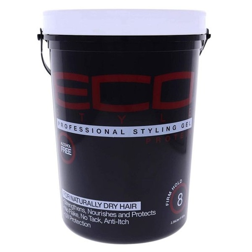 [05800183] ECOSTYLE STYLING GEL PROTEIN   BLACK/RED 5 LB (CS/6)         *