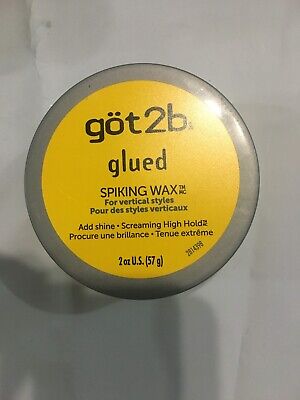 [AA90502] GOT2B GLUED SPIKING WAX 2 OZ   (CS/6)