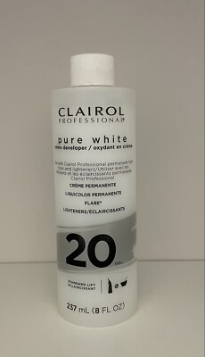 [05995600] PURE WHITE DEVELOPER 20 VOLUME 8 oz