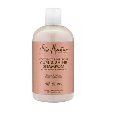 [05928115] SHEA MOISTURE COCONUT &HIBISCUSCURL&SHNE SHAMPOO 19.5oz(DL/3)*