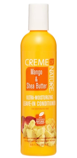[RR21932] CREME OF NATURE MANGO & SHEA BUTTER ULTRA-MOISTURIZING LEAVE IN 250ML